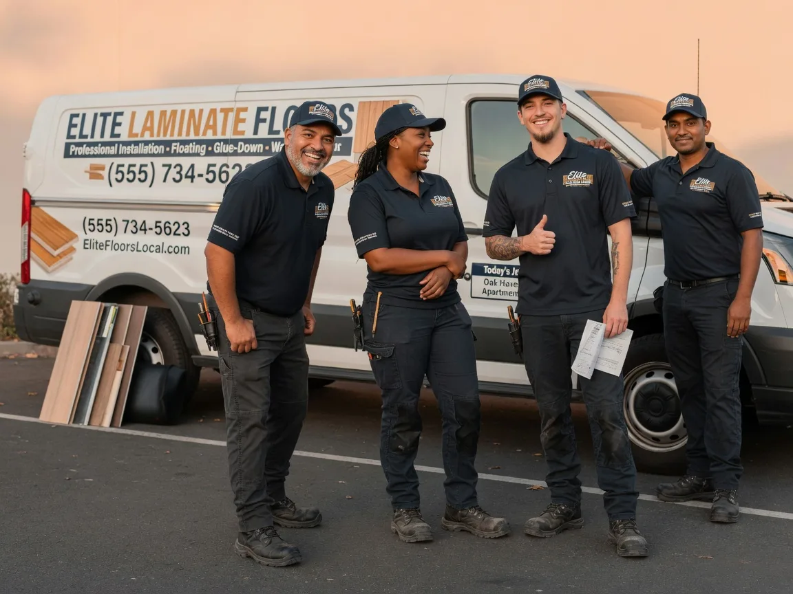 Laminate flooring installation company in Como, MS